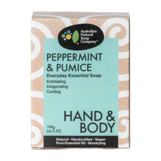 Zero Waste Store Australia Natural Soap Peppermint and pumice