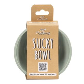 Zero Waste Store Austalia Little Mashies Silicone Baby Suction Bowl