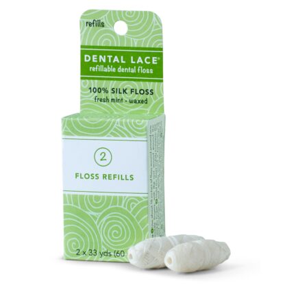 Dental Lace Eco Plastic free silk dental floss