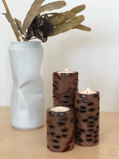 Banksia Pillar Candle