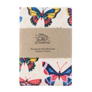 Zero Waste Store Amy Jade Creations Cotton Hankercheif 1 Butterfly