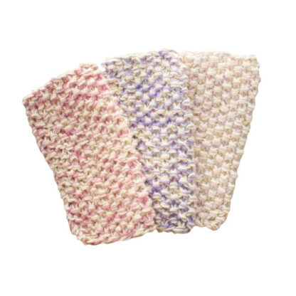 Amy Jade Creations Cotton Kitchen Scrubber 3 Pack - Choose Set Colours