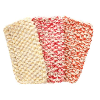 Amy Jade Creations Cotton Kitchen Scrubber 3 Pack - Choose Set Colours