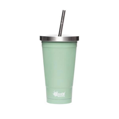 Cheeki 500ml Insulated Stainless Steel Tumbler with Straw - 4 Colours