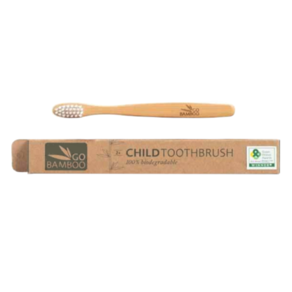 Zero Waste Store Australia Go Bamboo Childs Kids Toothbrush