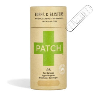Zero Waste Store Australia Patch Bamboo Bandage Strips Aloe Vera 25PK