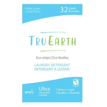Tru Earth Laundry Strips - Choose Fresh Linen, Fragrance Free or Baby
