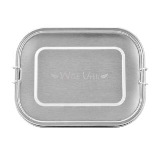 Wild Urth Stainless Steel Rectangle Lunch Box - 1400ml