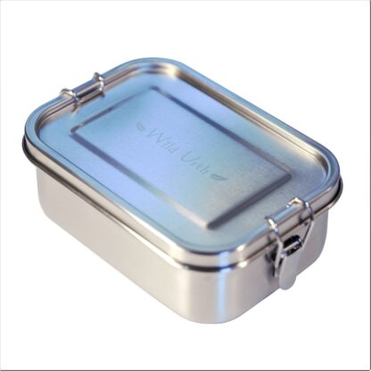 Wild Urth Stainless Steel Rectangle Lunch Box - 800ml