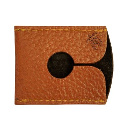 Parker Brown Leather Razor Cover