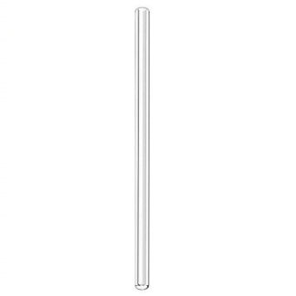 Drinking Straw - Pyrex Glass Re-Usable - Straight or Curved Option