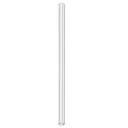 Drinking Straw - Pyrex Glass Re-Usable - Straight or Curved Option