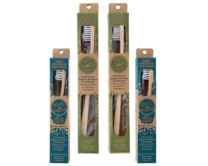 Brush With Bamboo Toothbrush - Adult Medium