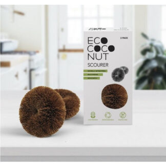 zero waste store ecococonut round scourers