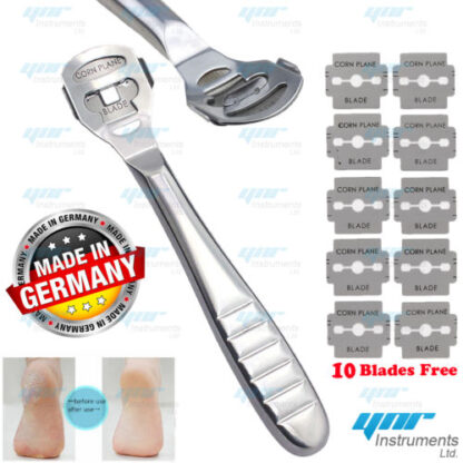 YNR Instruments Pedicure Blade with 10PK Blades